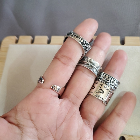 5 Pcs Rings - Picture 6 of 6